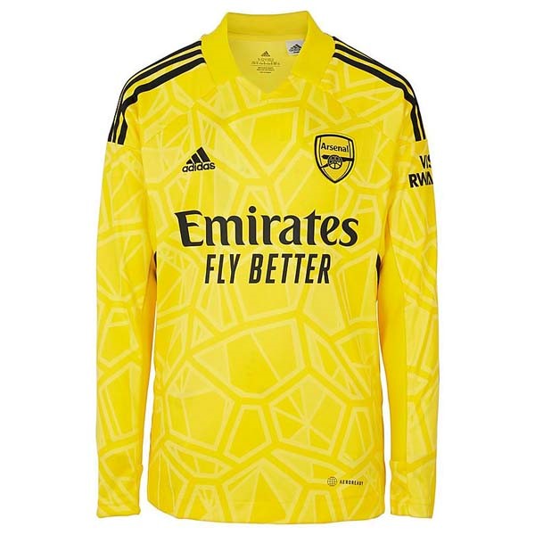 Thailandia Maglia Arsenal Portiere ML 22/23 Giallo